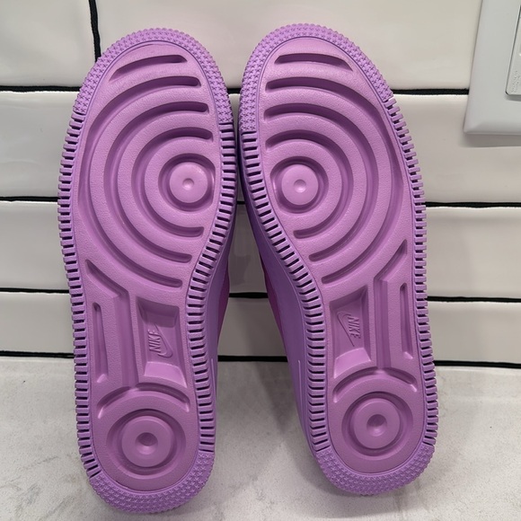 Nike Air Force 1 Lover XX Slip-On Mule Sneaker Fuchsia - Women's Size 8.5 - NEW - Picture 12 of 16